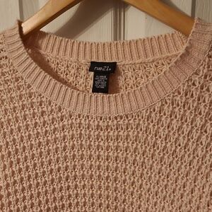 Rue21 Light Pink Textured Sweater